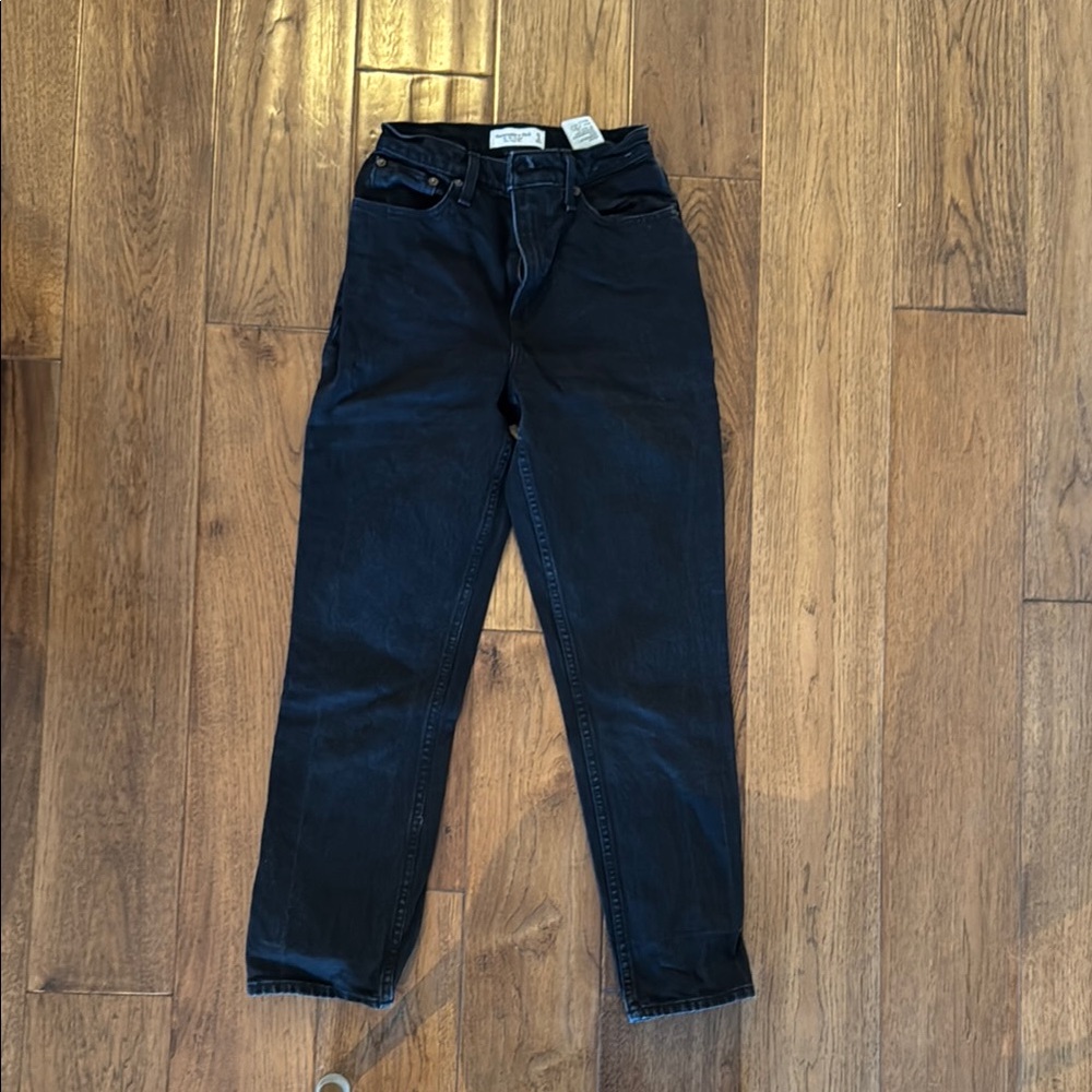 Abercrombie Curve Love Black Denim Jeans